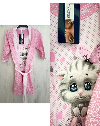 Пеньюар для девочки тройка Ивановский трикотаж - Футболки и поло в Подольск