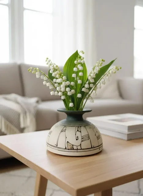 Керамическая ваза ручной работы для малых букетов - частное объявление в Сходненская