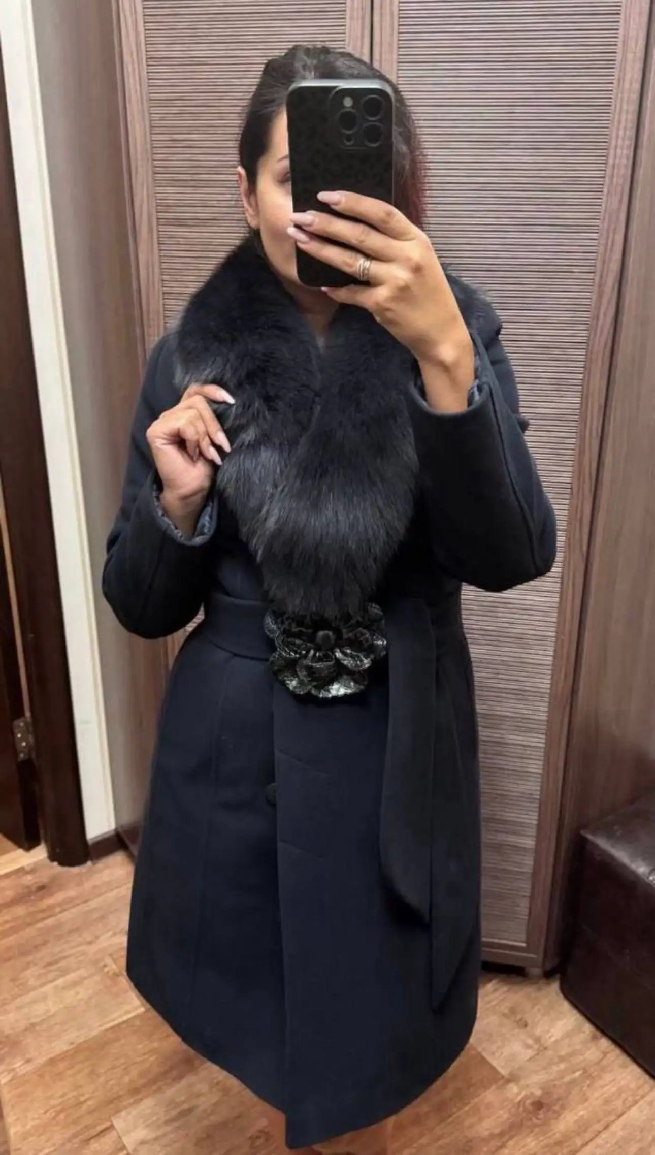 Пальто утепленное 42 размер - Верхняя одежда (Одежда) в Бутово