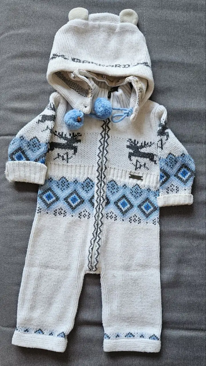 Комбинезоны детские вязаные, теплые и демисезонные - Одежда для детей (Товары для детей) в Неизвестно