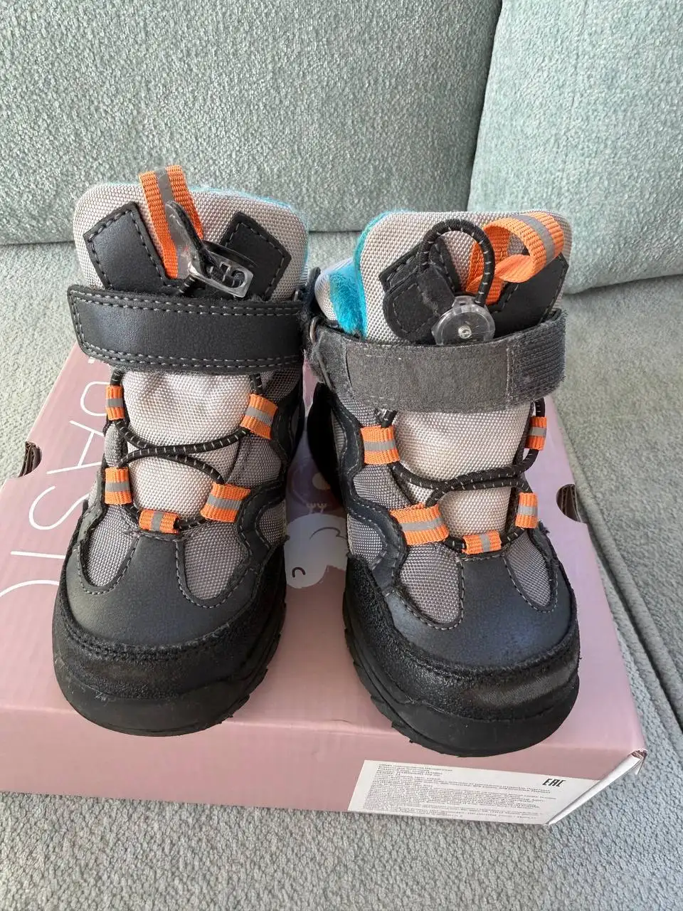 Утепленные ботинки на весну 23 размер - Обувь (Одежда) в Бутово