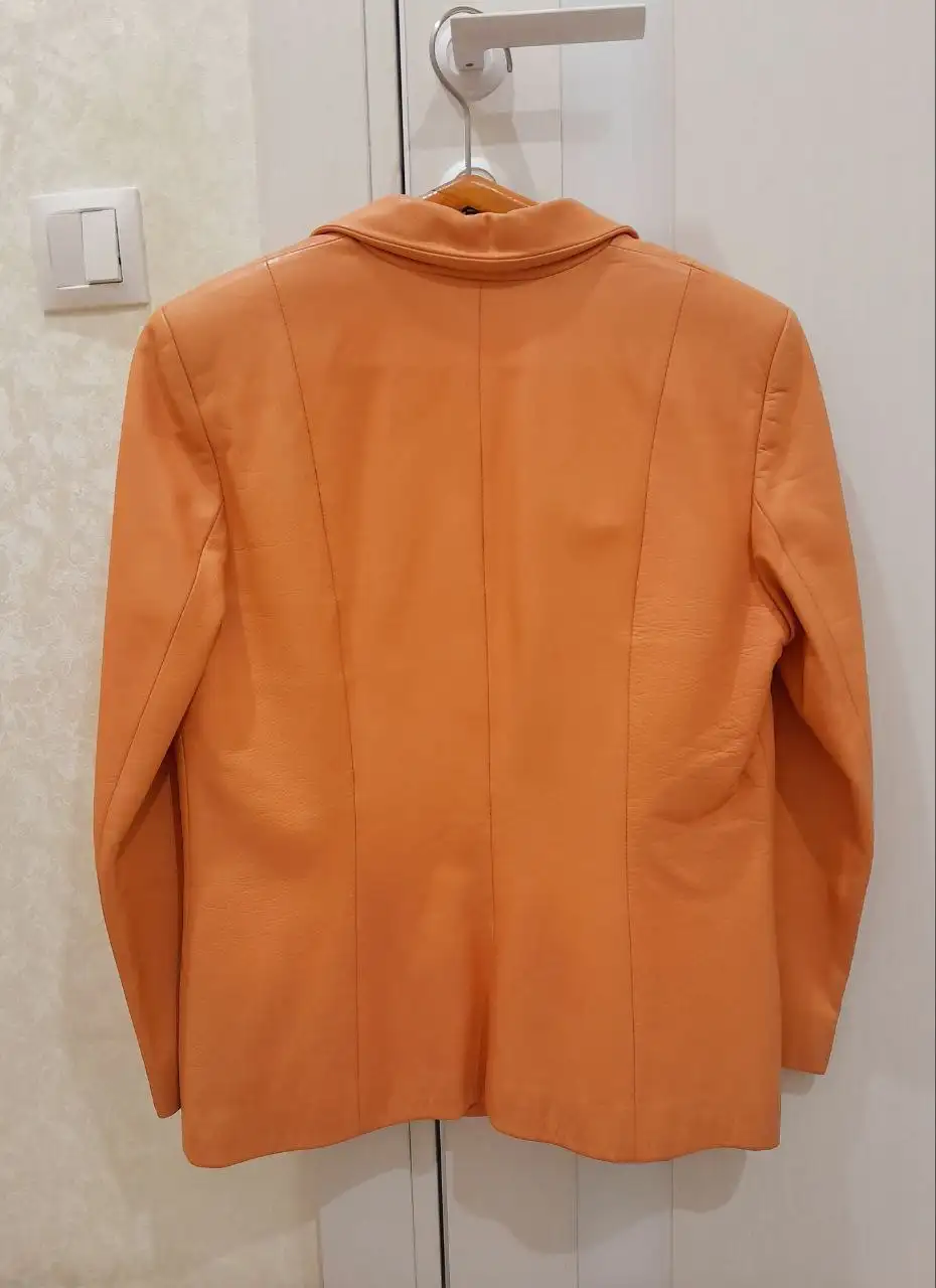 Пиджак натуральная кожа размер 46 - Пиджаки и куртки (Одежда) в Теплый стан