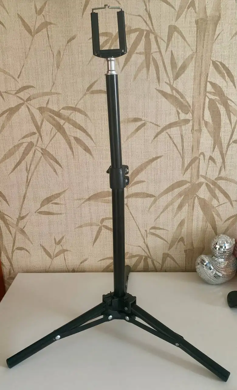 Селфи-палка штатив для телефона 50 см - Аксессуары для телефонов (Электроника) в Москва