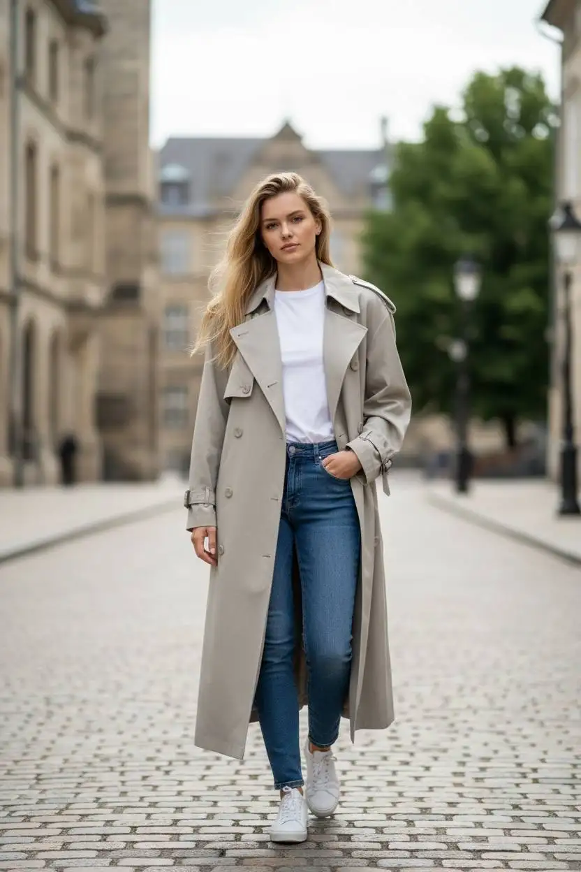 Женский плащ оверсайз 48-54 как новый - Верхняя одежда (Одежда) в Москва