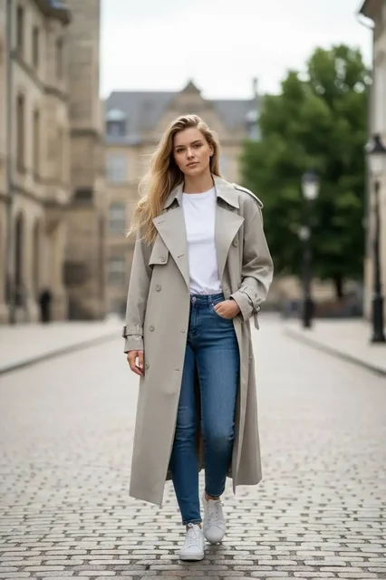 Женский плащ оверсайз 48-54 как новый - Верхняя одежда в Москва