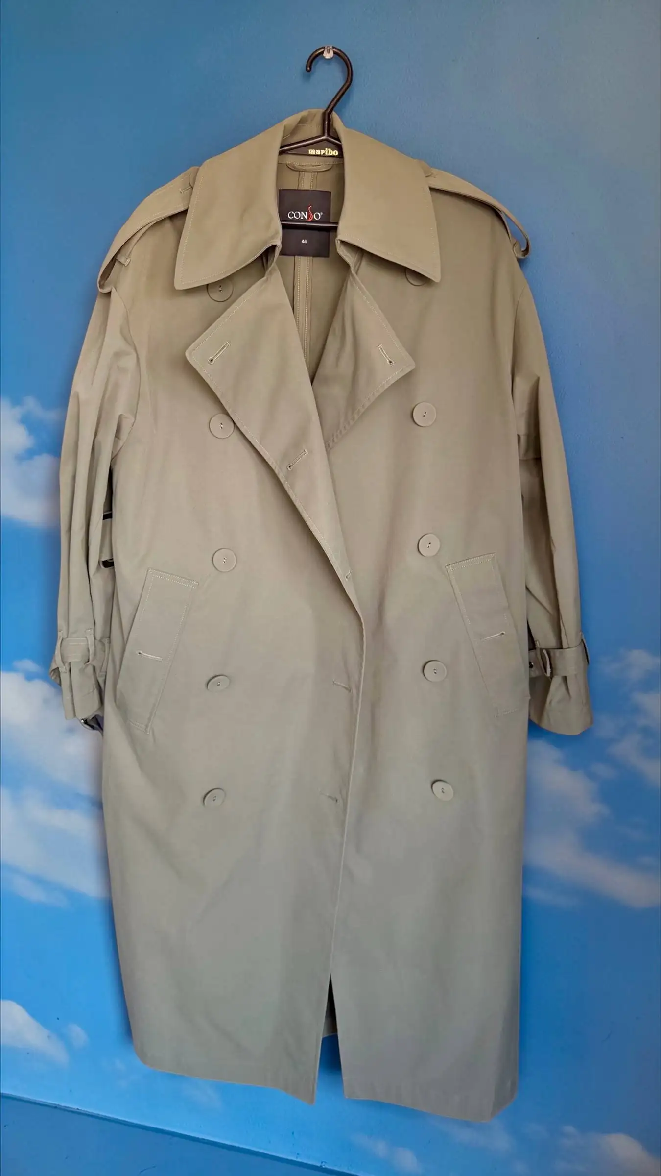 Женский плащ оверсайз 48-54 как новый - Верхняя одежда (Одежда) в Москва