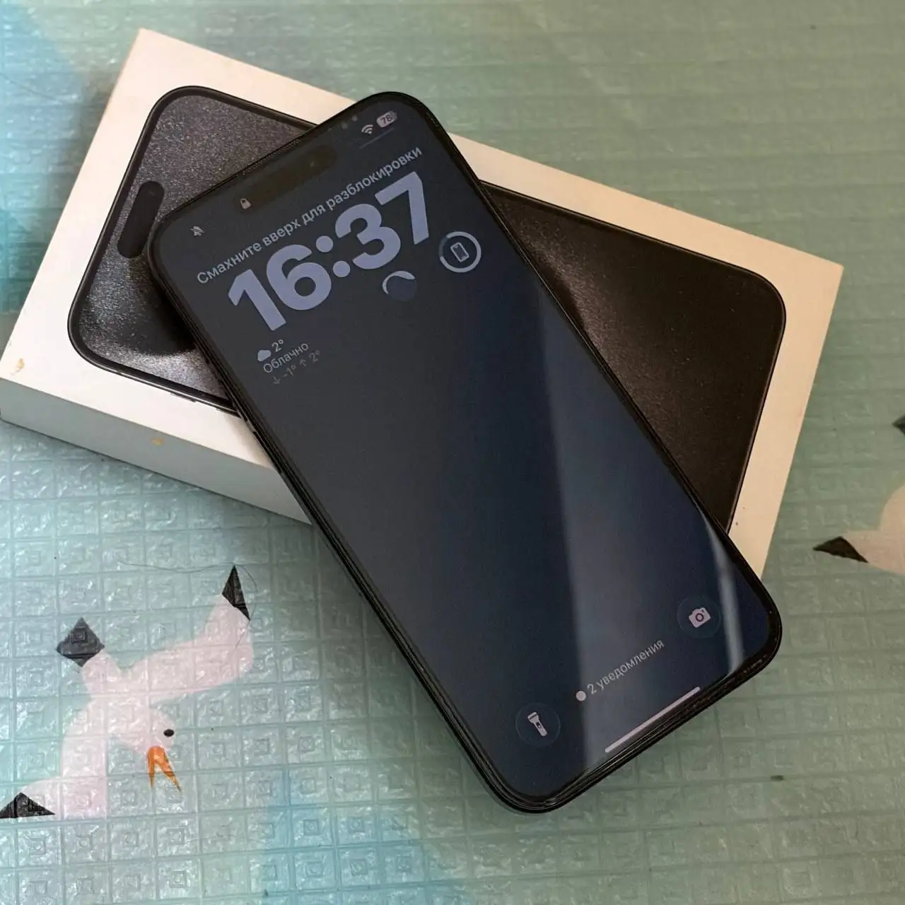 iPhone 15 PRO MAX 256GB черный в отличном состоянии - Смартфоны и телефоны (Электроника) в Москва