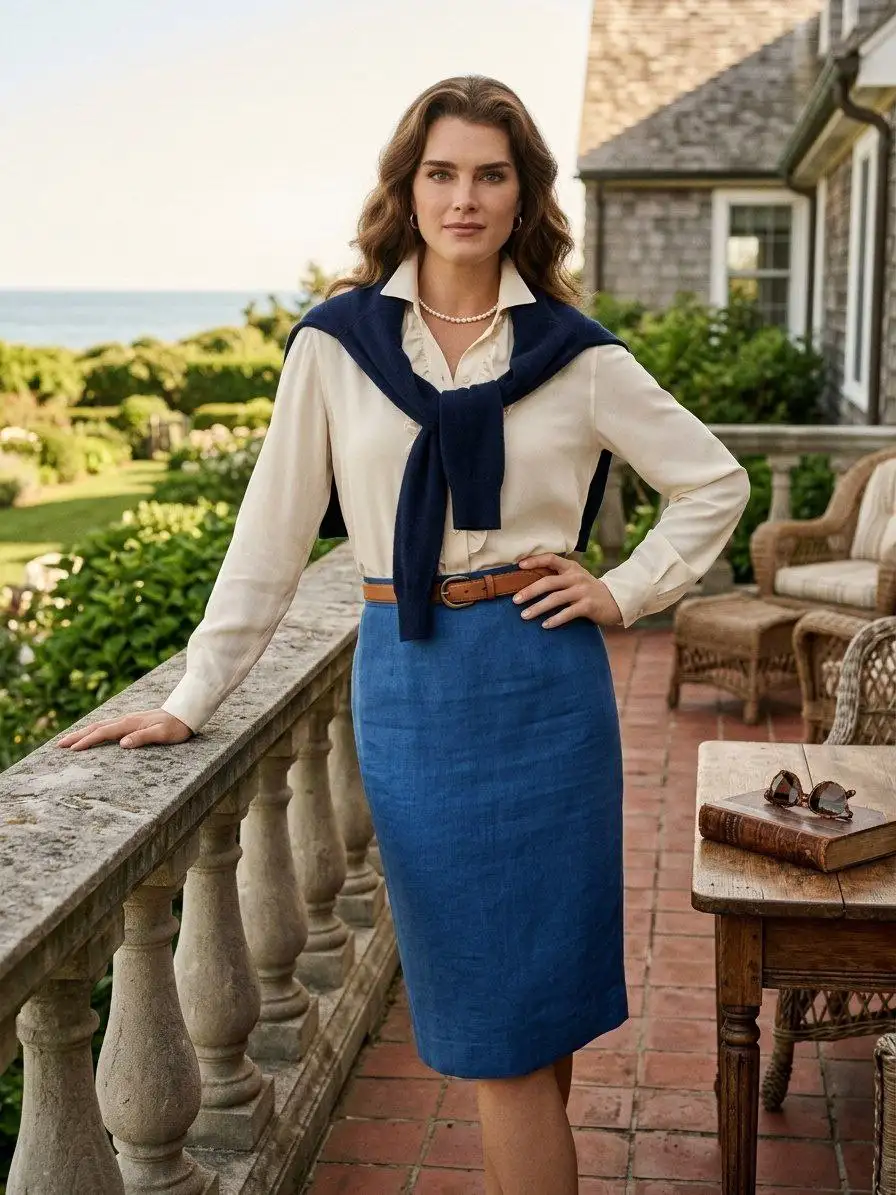 Юбка VASSA 44, вискоза, отличное состояние - Юбки (Одежда) в Москва