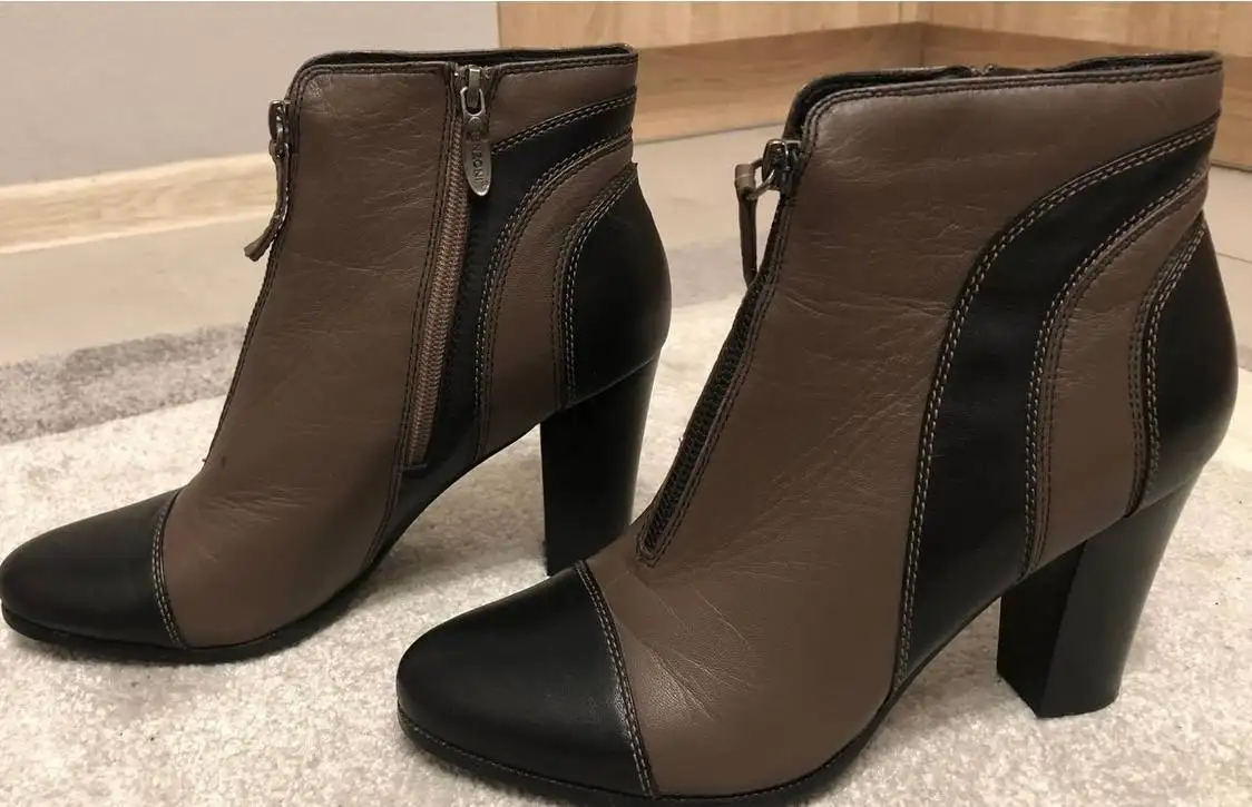 Демисезонные ботильоны Италия размер 38 - Обувь (Одежда) в Бутово