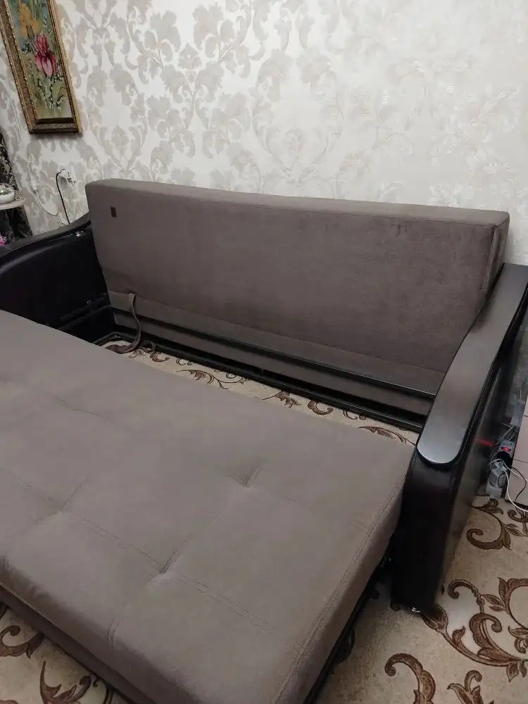 Продается бу диван-кровать раскладной Еврокнижка - Мебель (Для дома и дачи) в Кленово