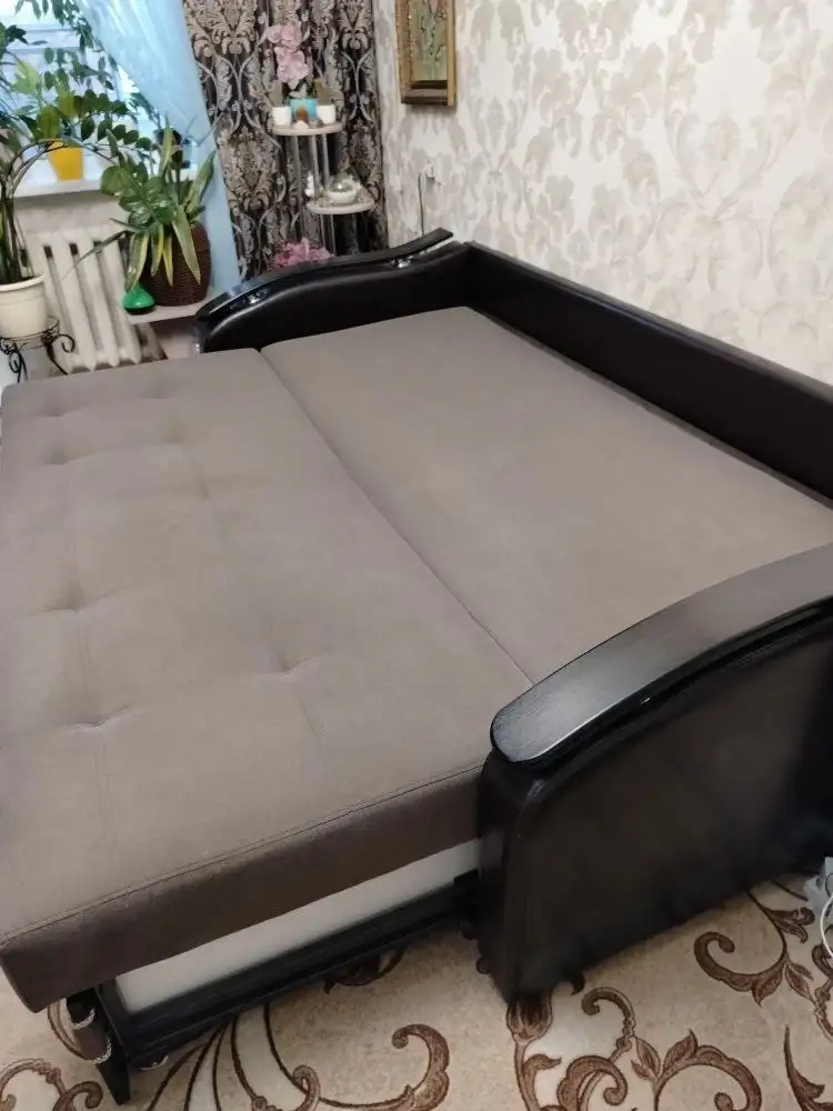 Продается бу диван-кровать раскладной Еврокнижка - Мебель (Для дома и дачи) в Кленово