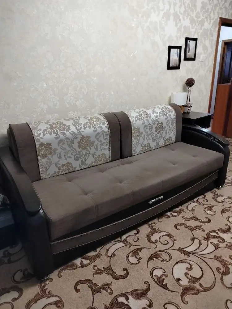 Продается бу диван-кровать раскладной Еврокнижка - Мебель (Для дома и дачи) в Кленово