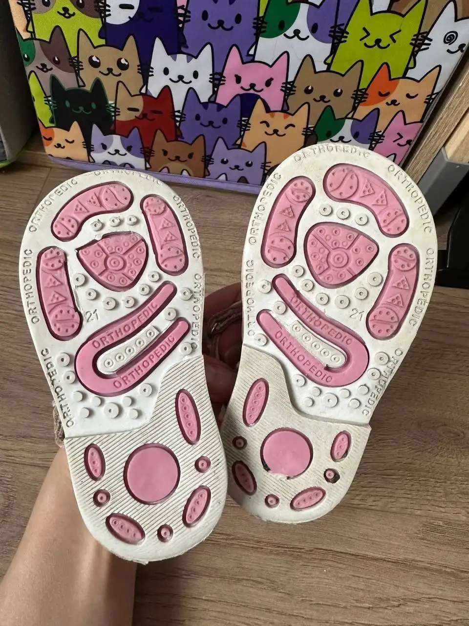 Ортопедические сандали для девочки 21 размер - Обувь (Товары для детей) в Боброво