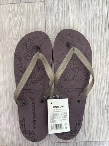 Пляжные сланцы новые размер 39-40 - Одежда в Бутово