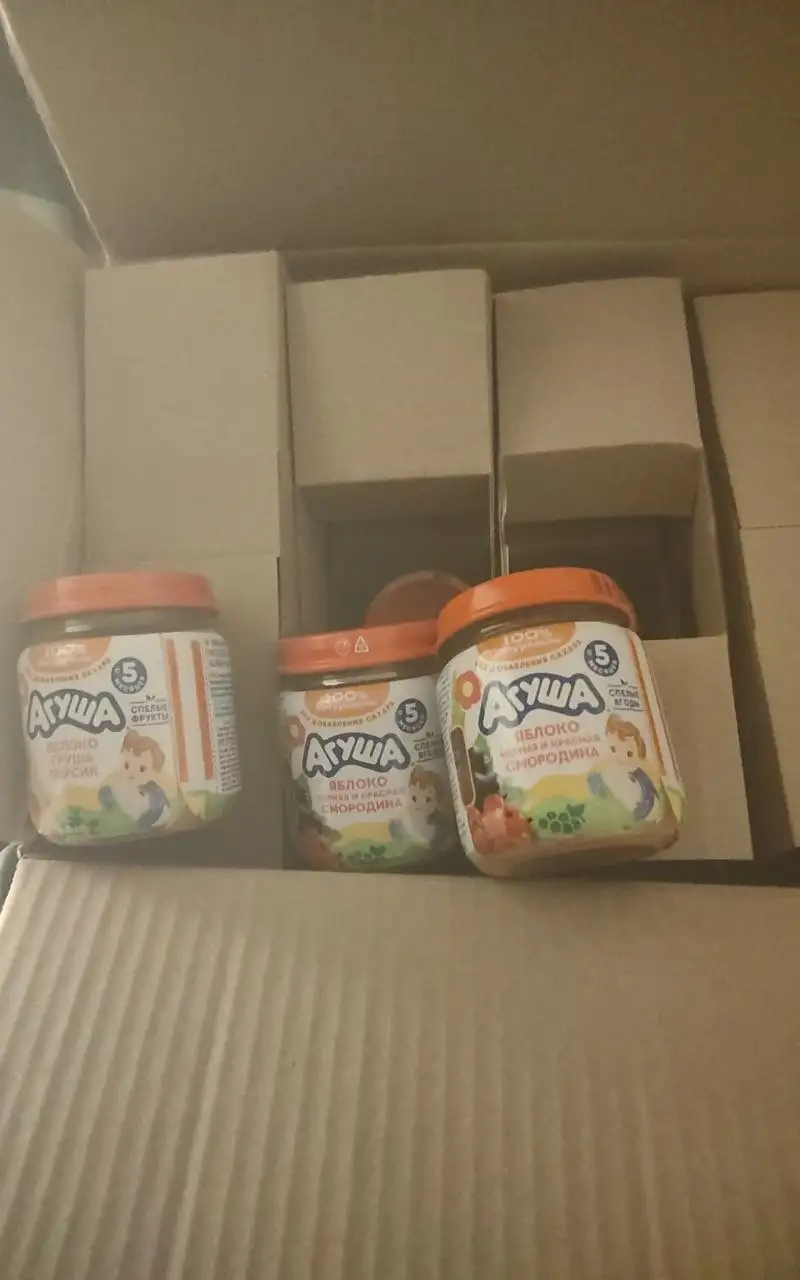 Детское питание Агуша в банках - Детское питание (Товары для детей) в Подольск