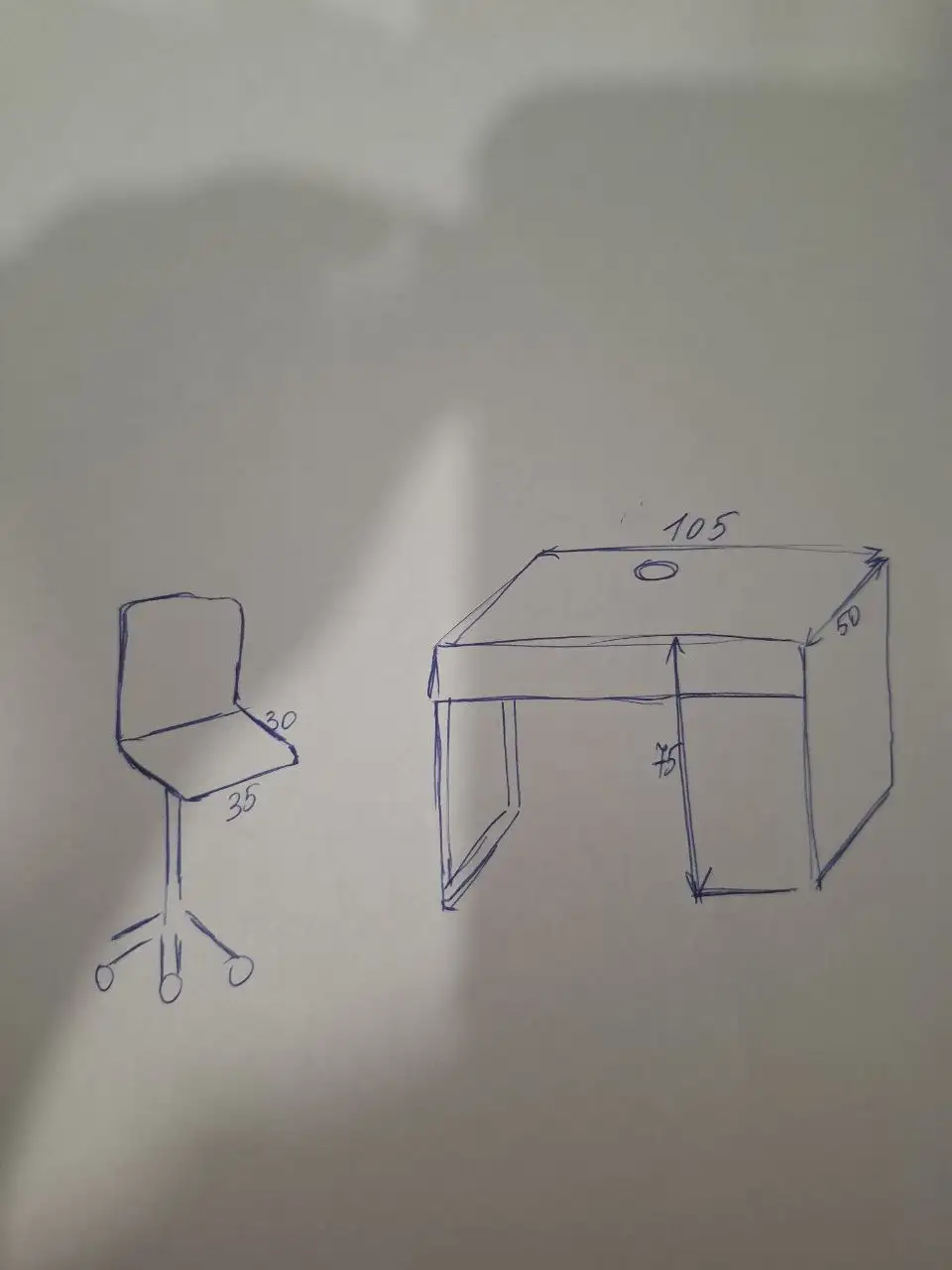 Стол со стулом Икея - Для дома и дачи в Бутово