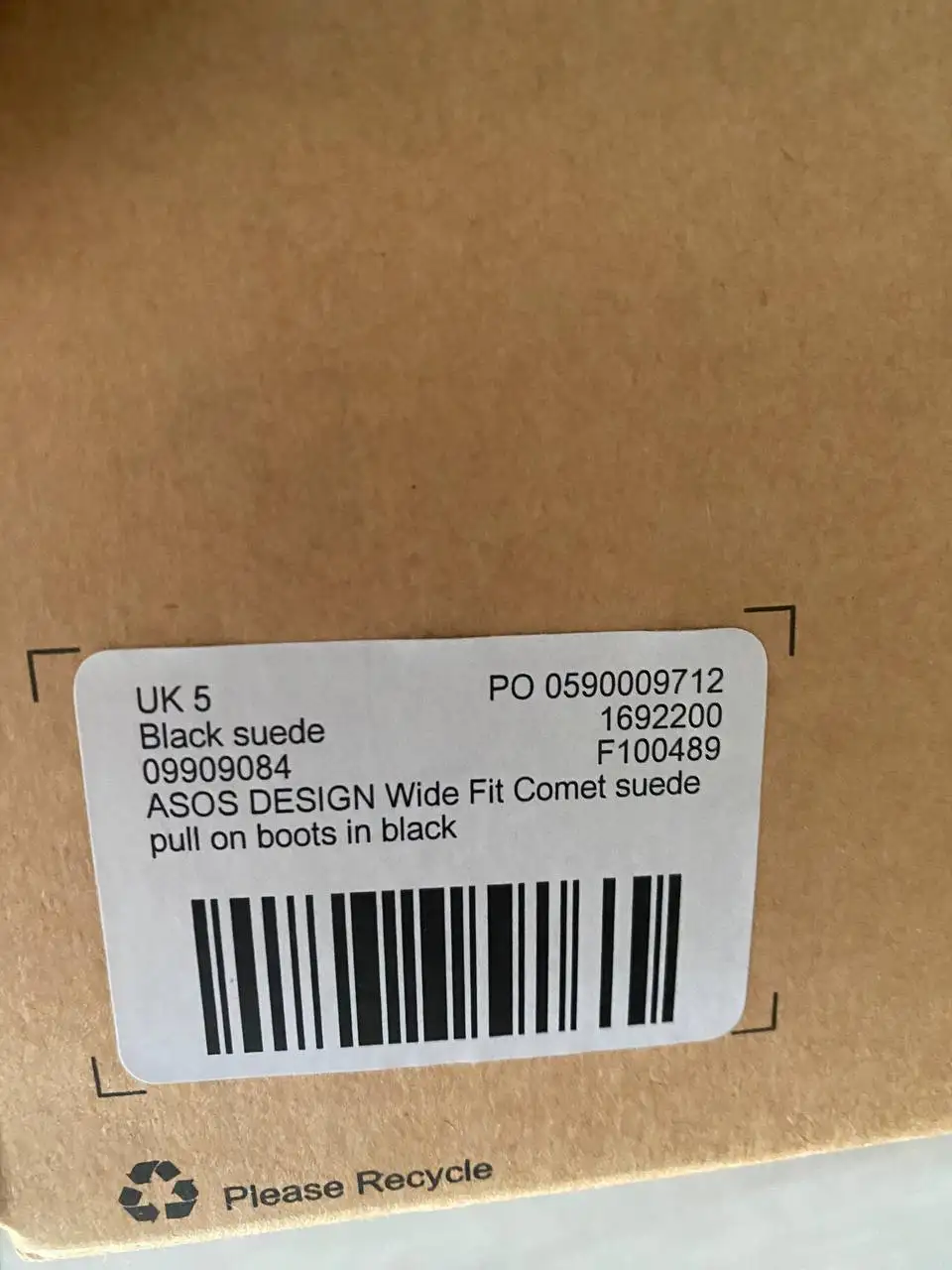 Новые замшевые сапоги-трубы ASOS 38 размера - Обувь (Одежда) в Троицк