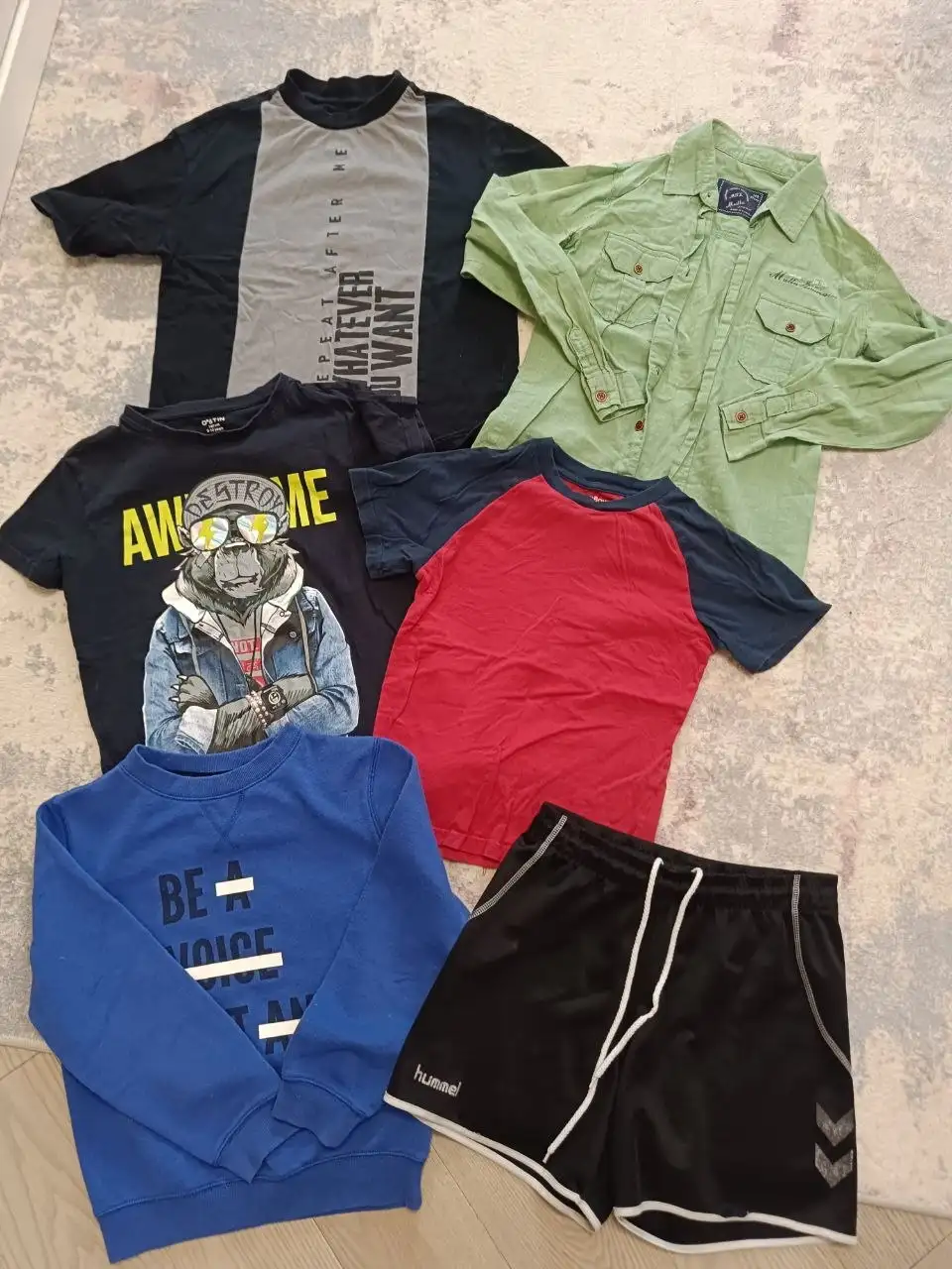 Пакет вещей для мальчика на рост 134-140 - Одежда (Товары для детей) в Москва