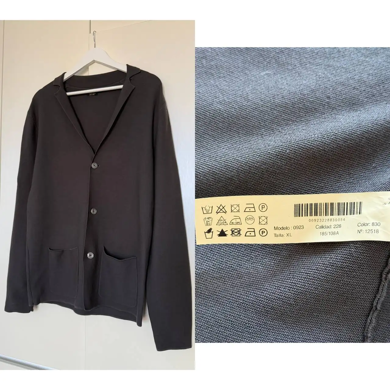 Мужской кардиган Massimo Dutti размер XL новый - Мужская одежда (Одежда) в Московский