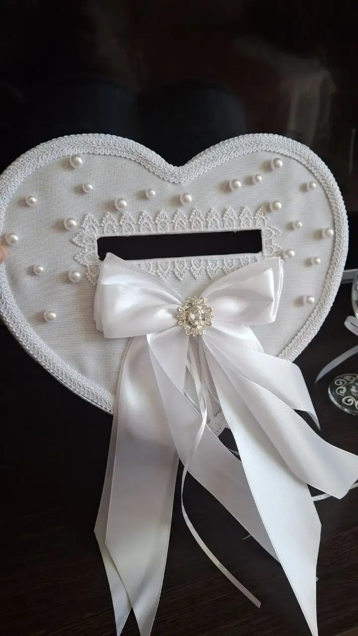 Свадебные бокалы и корзина для денег - Свадебные товары (Барахолка) в Бутово