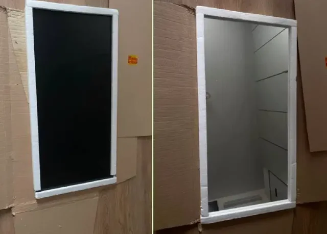 Зеркало 50*100 в упаковке с жидкими гвоздями - частное объявление в Бутово