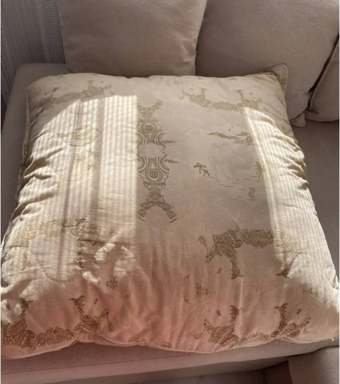 Подушка и одеяло б/у в хорошем состоянии - Текстиль (Для дома и дачи) в Боброво