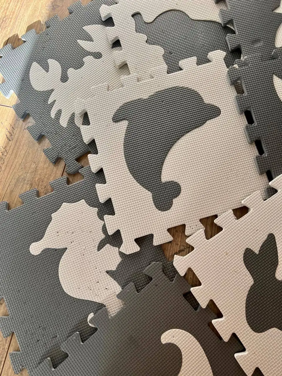 Коврик пазл с вынимаемыми центральными деталями - Товары для детей (Барахолка) в Москва