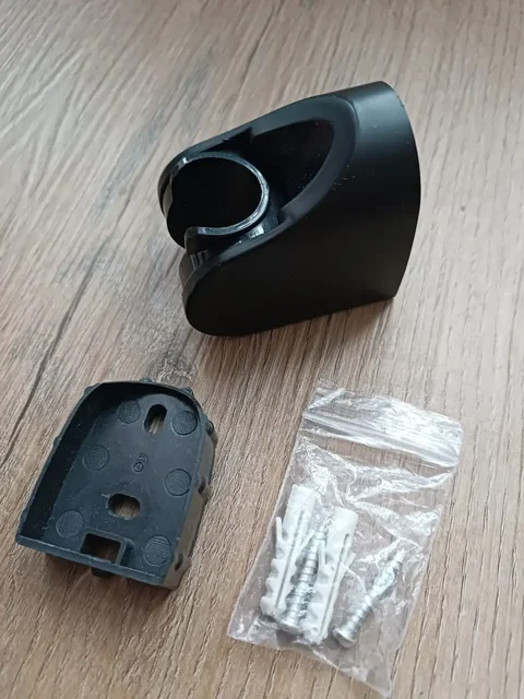 Держатель душевой лейки настенный черный - частное объявление в Подольск