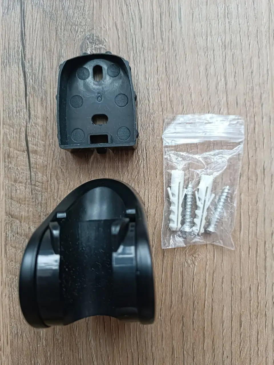 Держатель душевой лейки настенный черный - Сантехника (Для дома и дачи) в Подольск