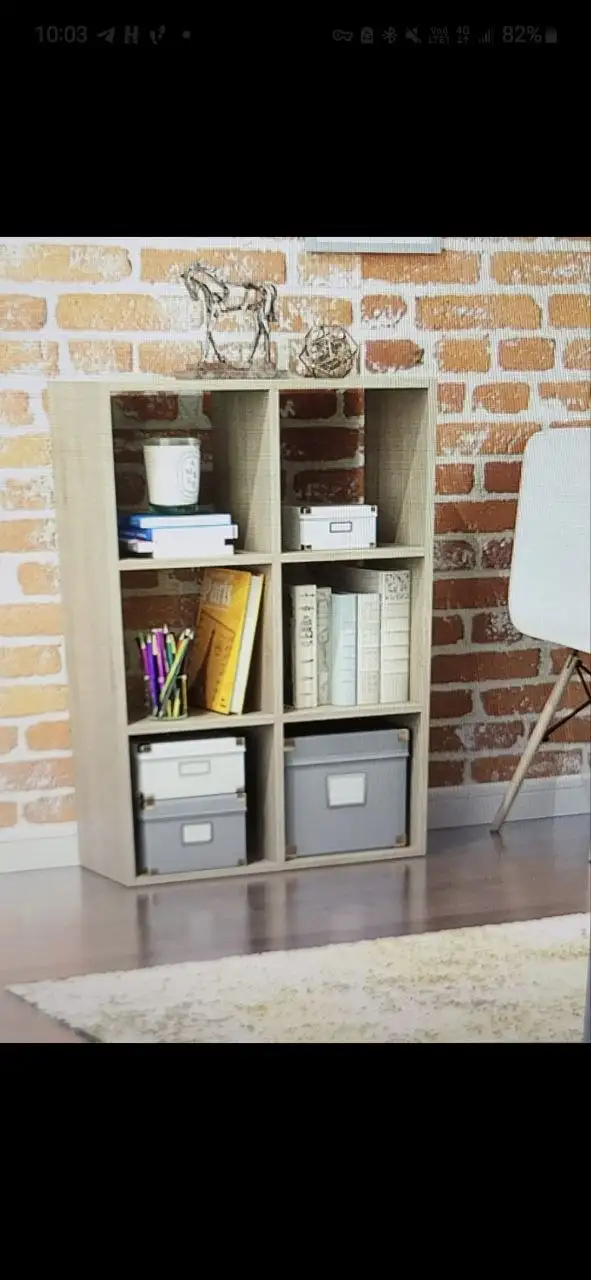 Стеллаж новый 63,6×25×90,4см, нагрузка 30кг - Мебель (Для дома и дачи) в Подольск