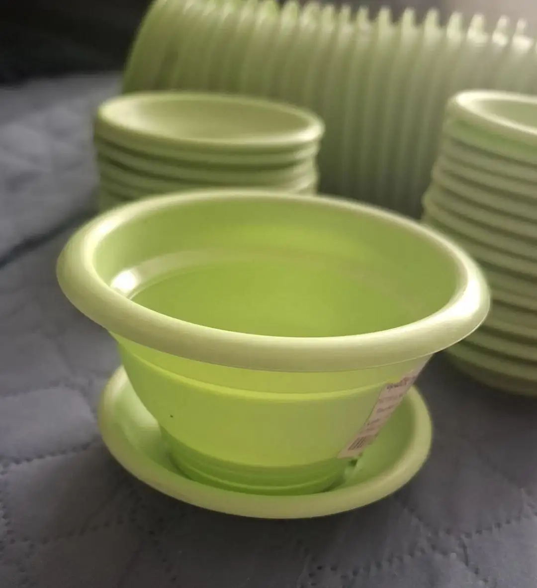 Горшки для мини фиалок с поддонами - Растения и цветоводство (Хобби и отдых) в Бутово