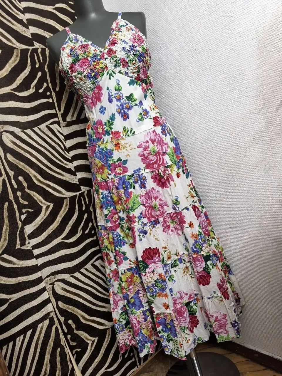 Сарафан ярусный 46-48 хлопок - Женская одежда (Одежда) в Бутово