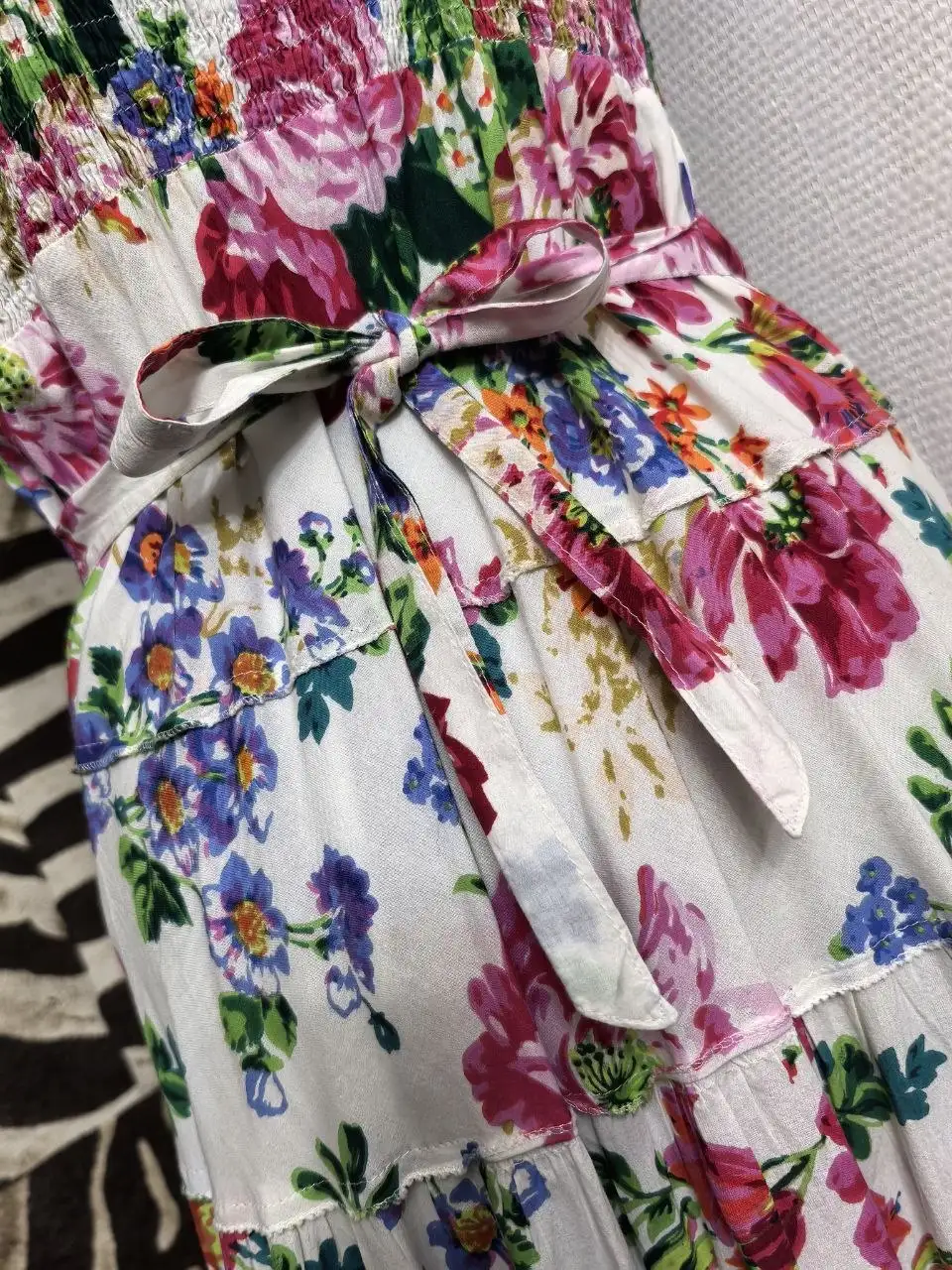 Сарафан ярусный 46-48 хлопок - Женская одежда (Одежда) в Бутово