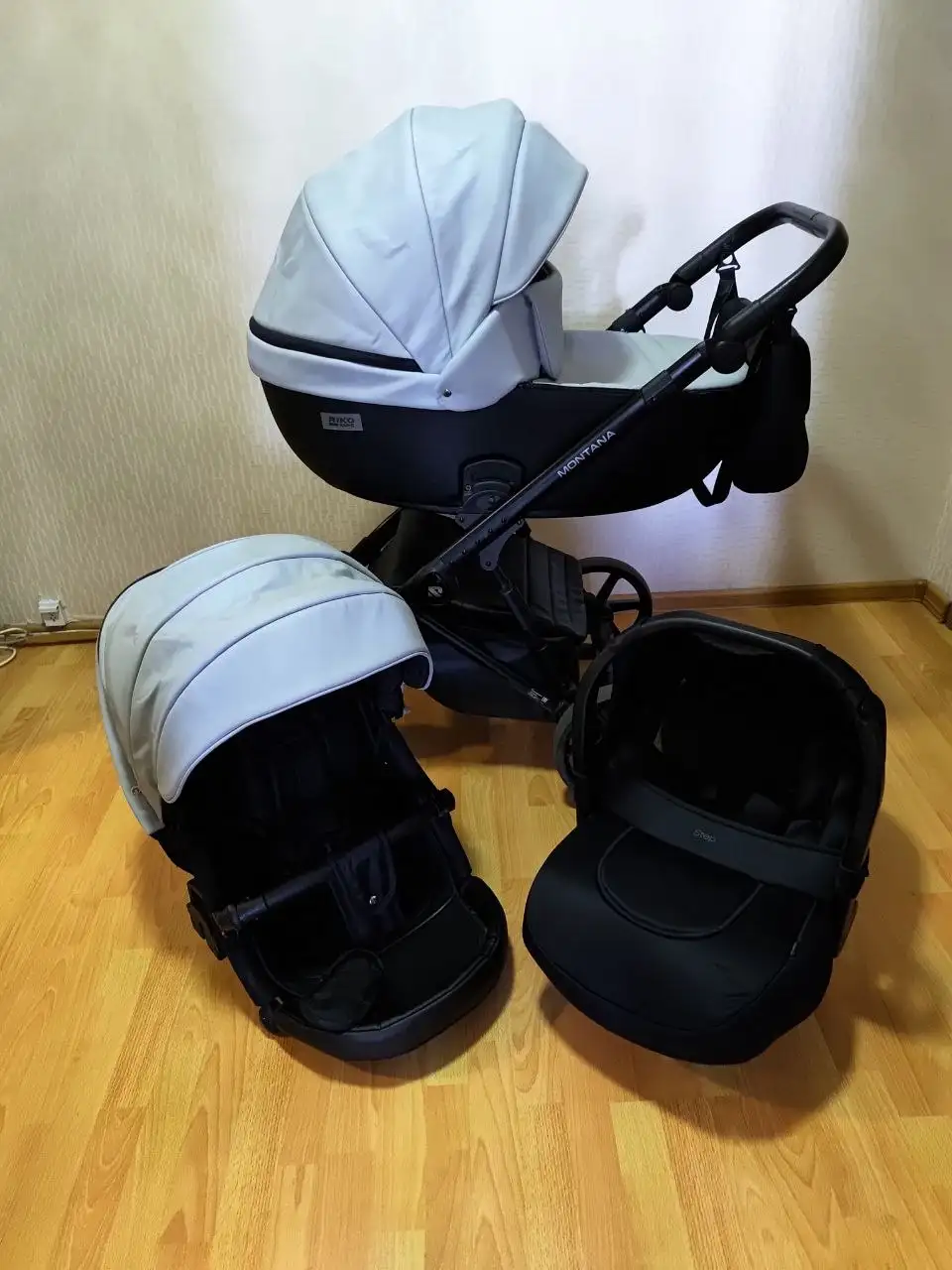 Детская коляска RIKO Basic Montana Ecco 3 в 1 - Коляски (Товары для детей) в Москва