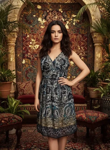 Сарафан шифоновый с резинкой - Одежда в Москва