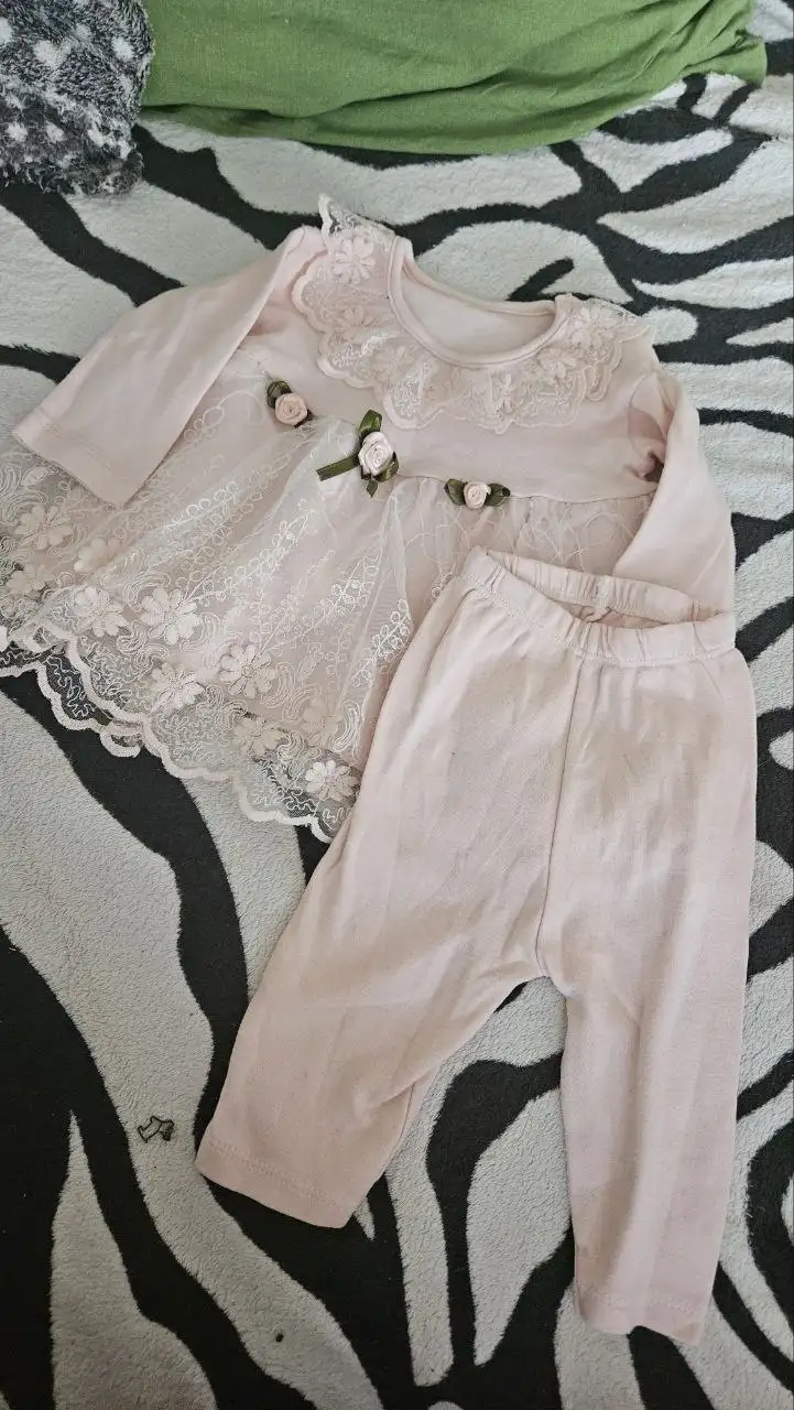 Платье со штанишками и накидка для кормления - Детская одежда (Товары для детей) в Бутово