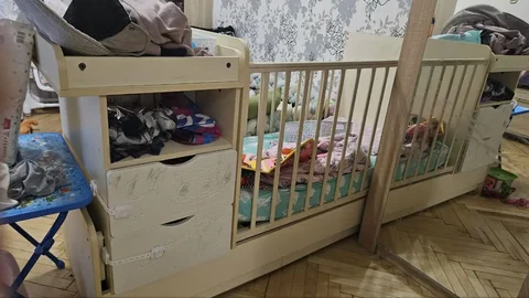 Детская кроватка с совенком и ортопедическим матрасом - Детская мебель в Троицк