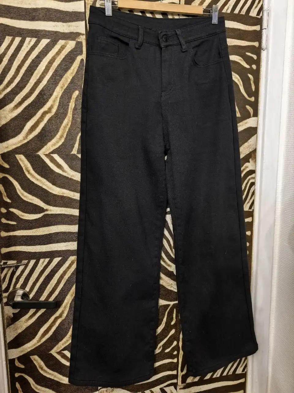 Джинсы трубы с начёсом 46 размер - Джинсы (Одежда) в Бутово