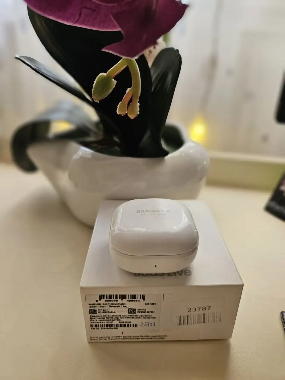 Наушники с кейсом и коробкой - Электроника в Неизвестно