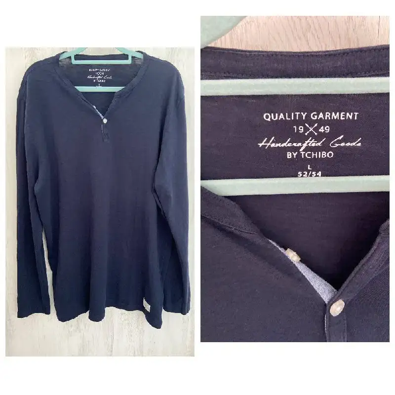 Мужской хлопковый джемпер Tchibo размер 52 - Мужская одежда (Одежда) в Бутово