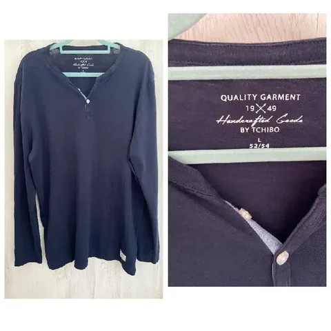 Мужской хлопковый джемпер Tchibo размер 52 - Одежда в Бутово