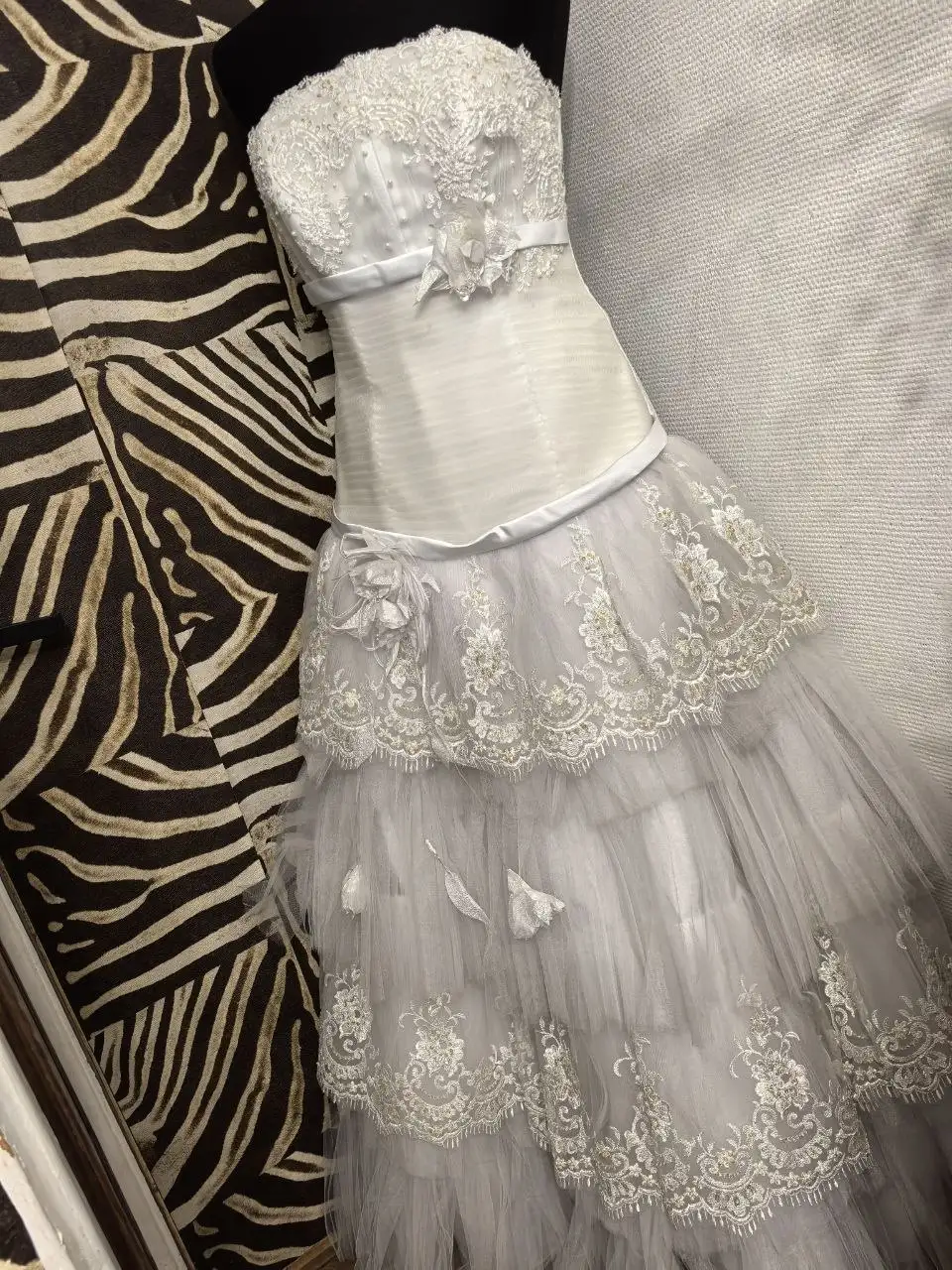 Свадебное платье 50 для театрального реквизита - Свадебная одежда (Одежда) в Бутово