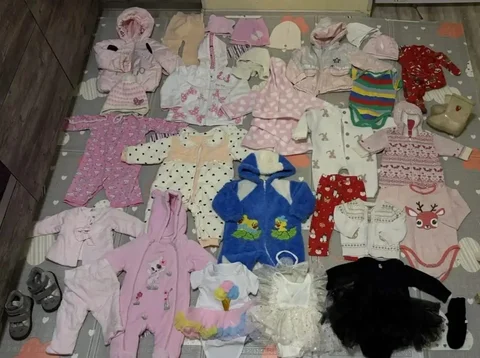 Детские вещи для новорожденной девочки размеры 56-68 - Товары для детей в Москва