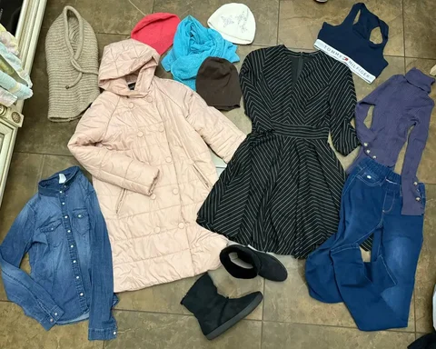 Вещи пакетом размер XS и ботинки 37 - Одежда в Бутово