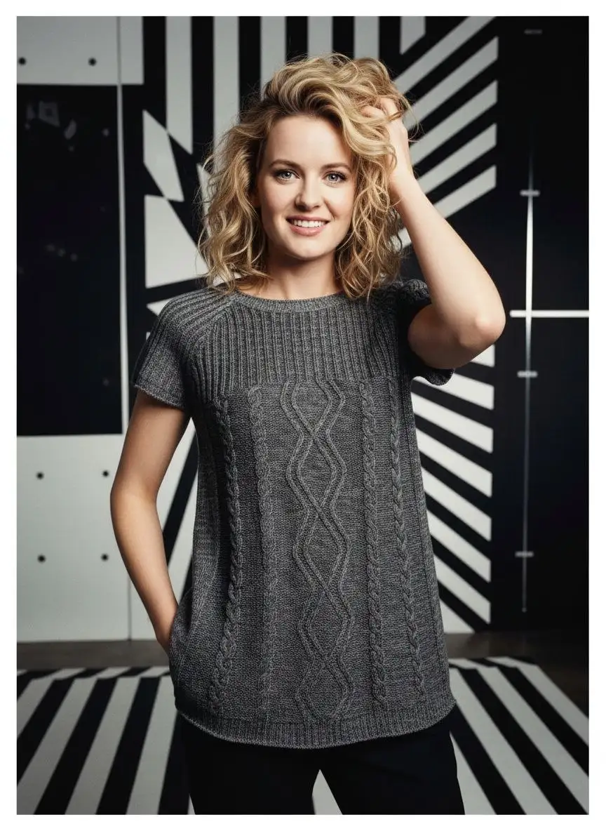 Джемпер безрукавка 46-48 свободного кроя - Одежда в Неизвестно