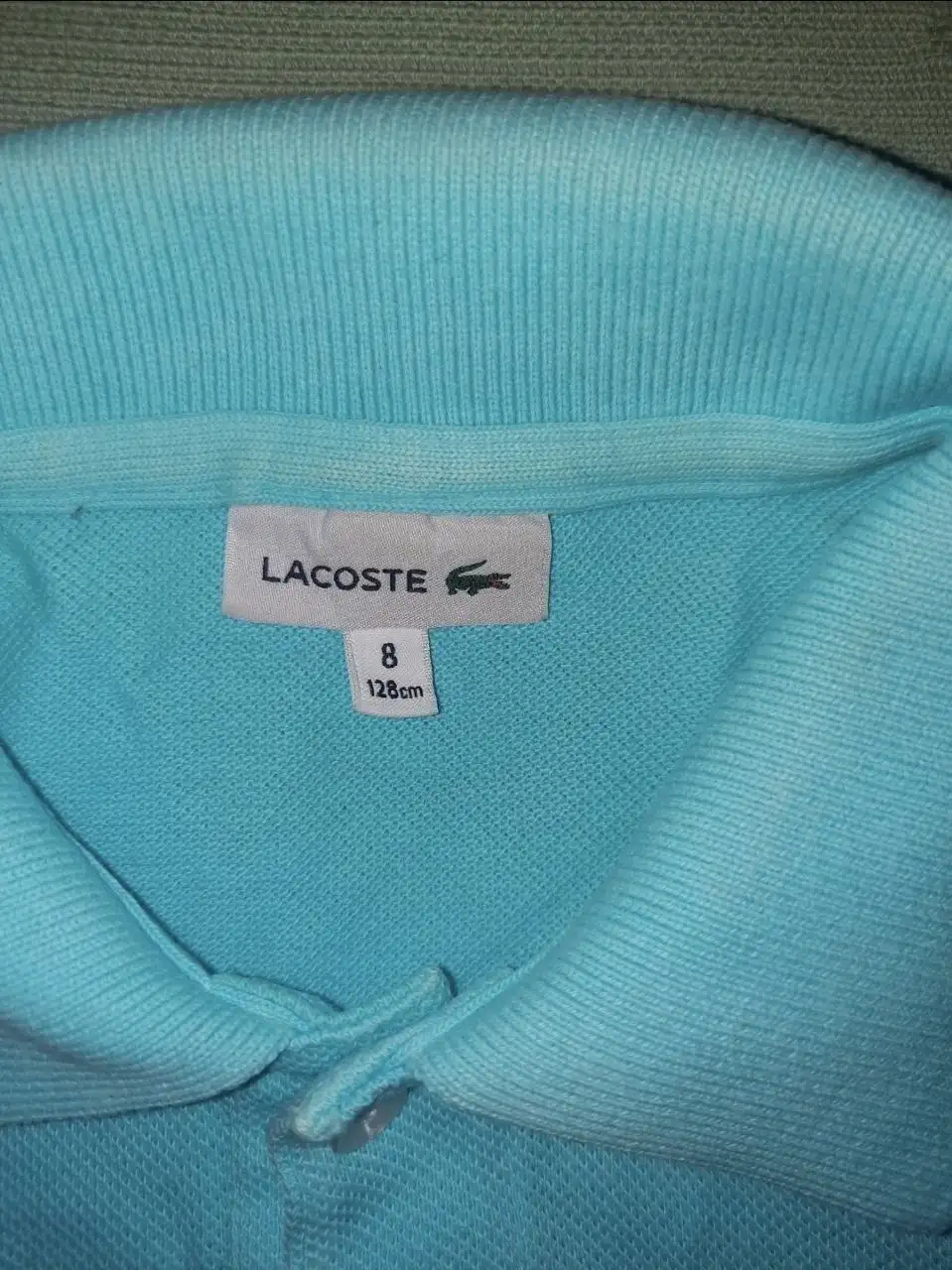 Поло мальчику Lacoste размер 8 - Детская одежда (Одежда) в Бутово