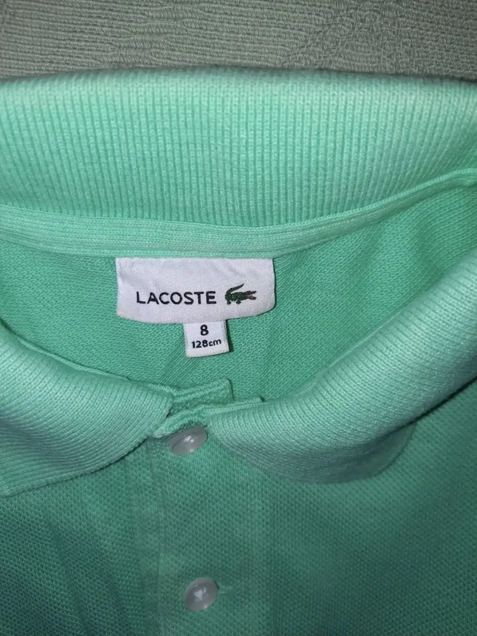 Поло мальчику Lacoste размер 8 - Детская одежда (Одежда) в Бутово
