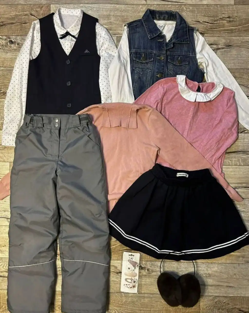 Пакет одежды на девочку рост 146-152 - Детская одежда (Одежда) в Москва