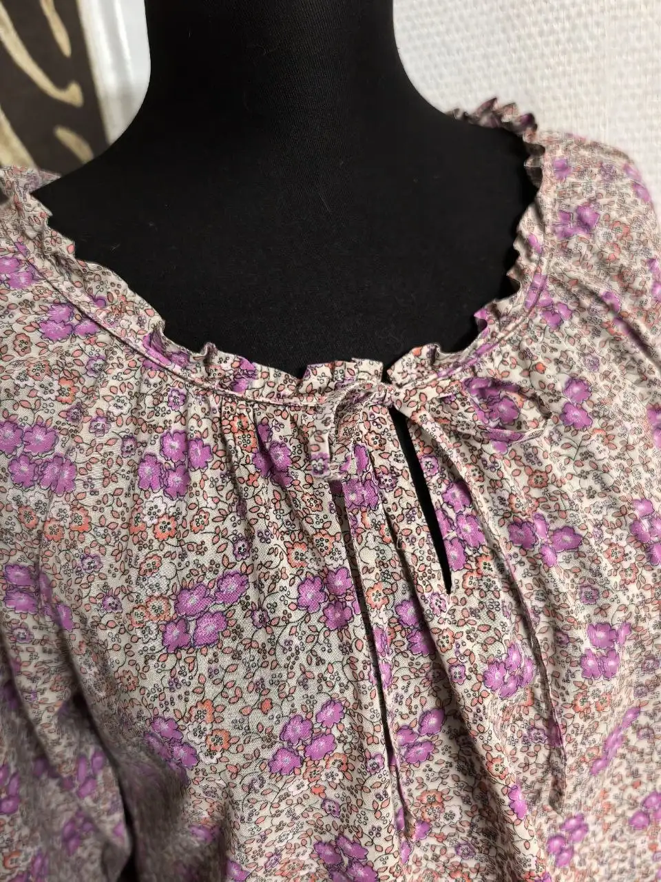 Блузка барышня крестьянка 48-50 хлопок - Женская одежда (Одежда) в Москва