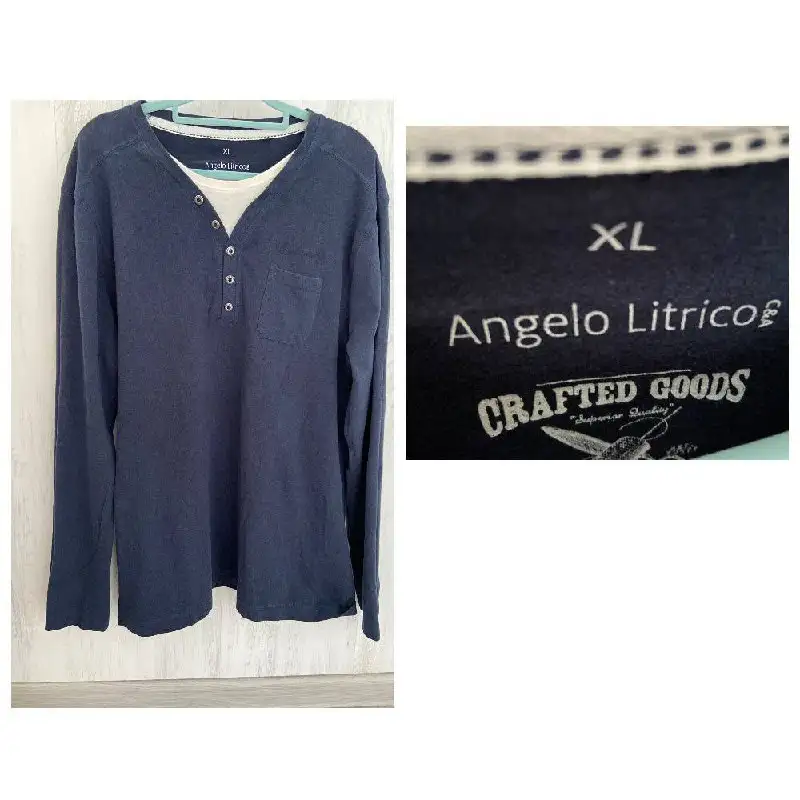 Мужской хлопковый джемпер Angelo Litrico XL - Мужская одежда (Одежда) в Неизвестно